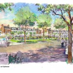 CHV Crescent Streetscape